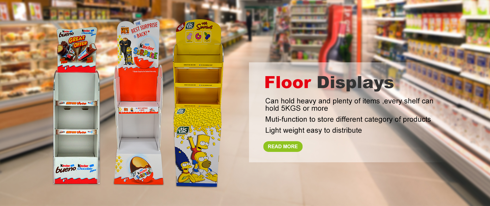 Floor displays