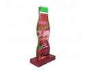Advertising standee/Totem displays - Cardboard bottle shape standee