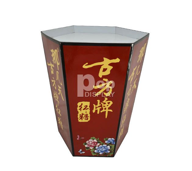 Hot sale corrugated soft drink cardboard dump bin display