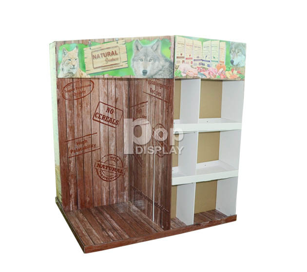 China manufacturer tailor designed full color cardboard pallet display