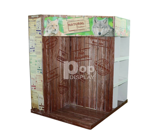 China manufacturer tailor designed full color cardboard pallet display