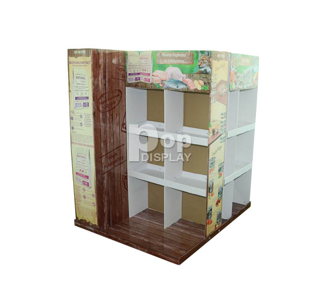 China manufacturer tailor designed full color cardboard pallet display