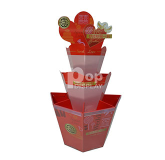 Confection Cardboard Dump Bin Display